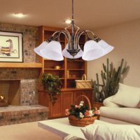 Pěti ramenný lustr Compolux 914096/37 5x60 W