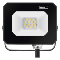 LED reflektor SIMPO 10 W, černý, neutrální bílá EMOS ZS2213