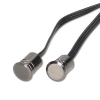 Kovový dotykový spínač/stmívač (2 sensory) 12/24 V DC max. 3A kabel 1,5 m