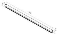 XCLICK S LINEAR LIGHT FITTING 20W 48V DC