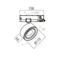 XARTE ADJ. PROJECTOR for TKN 28W 220-240