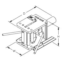 Hydrulicka ohybacka sbernic, 545670 ERICO HYDRAULIC BENDER