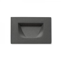 PER zápustná antracitová 230V LED 3W IP54 3000K RENDL R12577