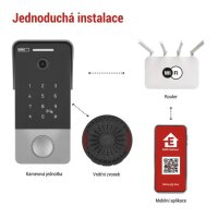 GoSmart videozvonek IP-21PoE EMOS H4034