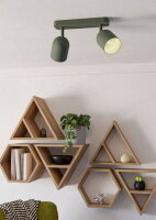 Bodové svítidlo TILSTON E14 80W IP20 zelená EGLO 44133