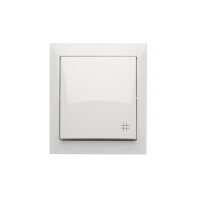 křížový spínač odolný proti vlhkosti bílá KONTAKT SIMON ACW7/11