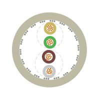 Nízkofrekvenční datový kabel UNITRONIC LiHCH (TP) 6x2x0,25 LAPP 0038406