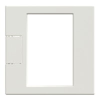 Centrální deska, Merten System M, pro termostaty, polar white, lesklý plast