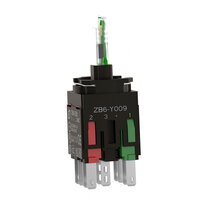 Schneider ZB6ZB35B Polosestava kontaktů, 12...24V, 1 Z + 1 V - zelená
