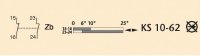 SEZ-CZ KS 10-62 Koncový spínač