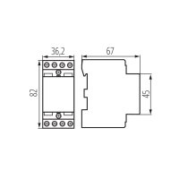 Stykač KMC-25-31 23247 Kanlux