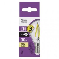 Emos Z74237 LED FLM MINI GL 6W(60W) 806lm E14 WW /1525281219/