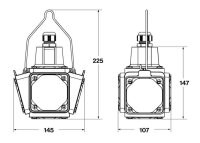 Zásuvkový závěsný box PowerBOX  IP44 4x230V FAMATEL pb140