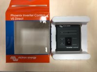 Kontrolní panel měničů Phoenix řady VE.direct
