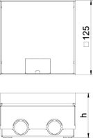 OBO 7368393 Přístrojová jednotka kompletní UDHOME2 BV BS
