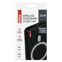 Powerbanka EMOS WI 1023D, 10 000 mAh, 22,5 W+Wireless EMOS B0543B