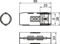 3000 MMS M20 RW Quick-Pipe spojka
