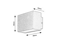 MATARO LED 7W IP54 černá RABALUX 77073