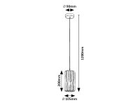 VENESS E27 1x 40W IP20 matná černá RABALUX 72254