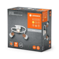 DECOR SPOT CORK SP 3X3.4W 927GU10WTLEDV