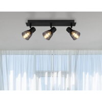 Stropní svítidlo CLAUDE černá 3xE14, max. 40W 230V GLOBO 54307-3