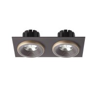 SHARM SQ II zápustná hnědá/perleťová zlatá 230V LED 2x10W 24° 3000K RENDL R13257