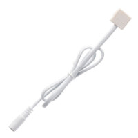 Konektor pro DC lištu s výstupním power konektorem (zásuvkou) max. 8A bílá