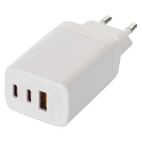 Univerzální USB adaptér GaN do sítě PD 65 W max. EMOS V05G65