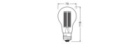 LED CLASSIC A V 17W 827 Clear E27 LEDVANCE 4099854484490