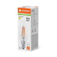 LED CLASSIC B P 3.4W 840 Clear E14 LEDVANCE 4099854466403