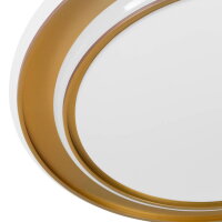 Stropní svítidlo MOSCHETTA LED-CCT d400 24W IP20 zlato EGLO 902044