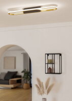 Stropní svítidlo CONIVARENA LED-CCT 20W IP20 černá EGLO 902159