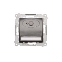 LED osvětlení s pohybovým senzorem 230V, 1.2 W, 4200 K, antracit DOSCB.01/48