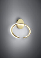 Nástěnné svítidlo BOGADO LED-CCT M.TOUCH 12W IP20 zlato EGLO 390488