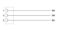 Kabel snímače/akčního členu SAC-3P-10,0-PUR/M 8FS PHOENIX CONTACT 1694101