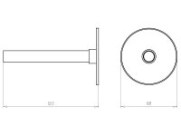 Montážní pouzdra HaloX 180&250 150 mm, do betonu KAISER 1299-62