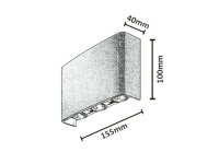Fasádní svítidlo PORTEL LED 5W RABALUX 77192