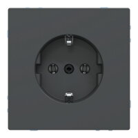 Merten Zásuvka 250V SCHUKO bezšroubová D-Life Antracit SCHNEIDER MTN2301-6034