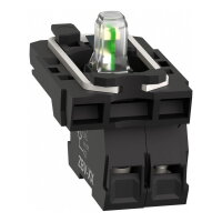Schneider ZB5AW0B11 Polosestava objímky, 1 Z, 24V, bílá