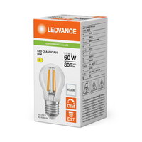 Světelný zdroj LED CLASSIC P DIM P 5.9W 840 Clear E27 LEDVANCE 4099854778407
