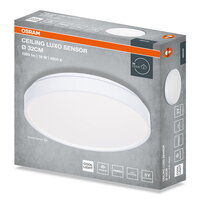CEILING LUXO WHITE SENSOR ? 32 cm 18W 4000K IP20 WHITE OSRAM 4099854650239