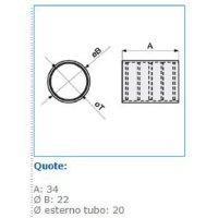 MFL20 spojka korug. trubek, d 20 mm, transparentní INSET 10655