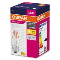 VALUE CLA40 4W/827 230V FIL E27 FS1OSRAM