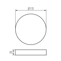 TAVO FRAME DO 18W KANLUX 36521