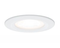 Zápustné svítidlo Nova IP44 kulaté bílá 1ks max. 35W GU10 936.31 PAULMANN 93631