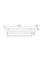 Nástěnné svítidlo FLIPPER AP LED SMD 18W IP44 SW 3000K REDO 01-2294