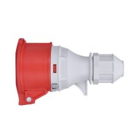 Zásuvka přímá, 5-pólová, 400V/16A,  IP44 SOLIGHT P151