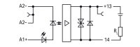 859-762 Modul s optočlenem 24 V DC, Šedá