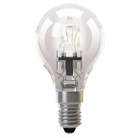 Halogenová žárovka ECO DIM 28W E14 WW stmívatelná mini globe Emos teplá bílá