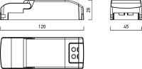 DRIVER CC DIM 500mA 18W IP20